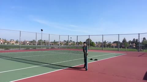 This could be the most painful game of tennis ever