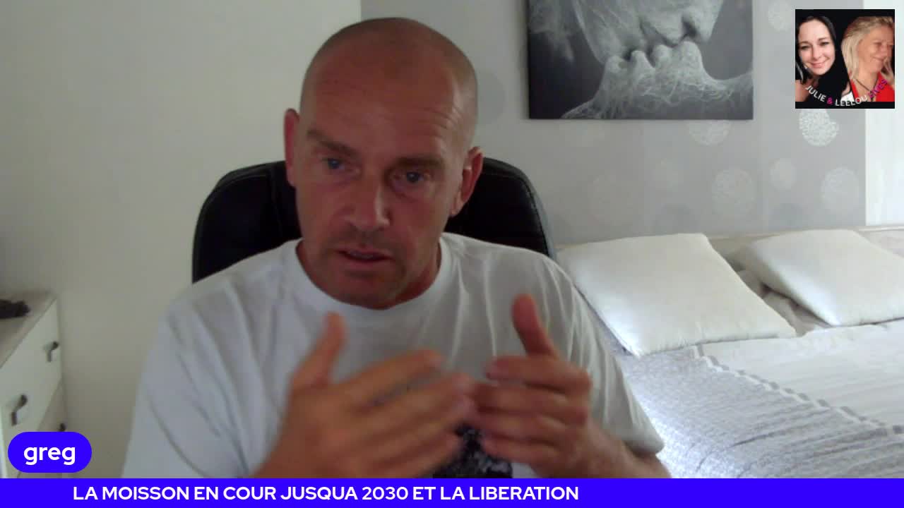 LA MOISSON 2020/2030 ET LES "VIRUS" avec Greg 15/08