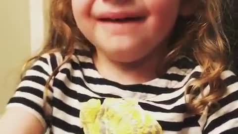 My Daughter Pretending to Like my Spaghetti ORIGINAL and (Late Video Link Description)