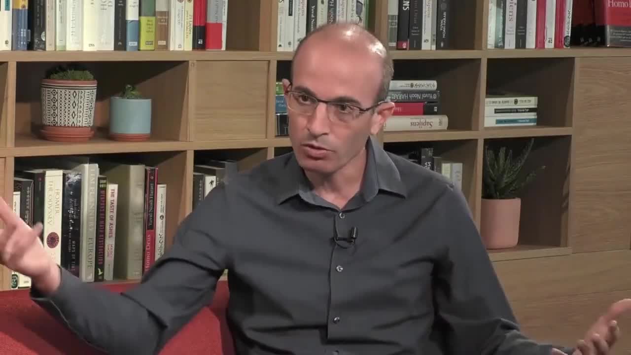 Lead Advisor to Klaus Schwab, Dr. Yuval Noah Harari, on AI Sensors, Hacking Humans, and Free Will