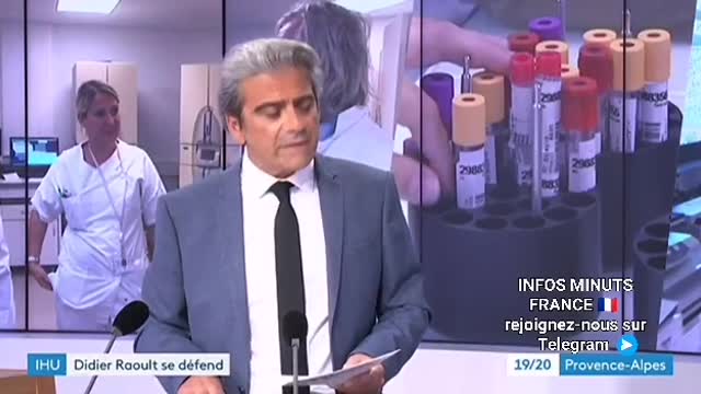Didier Raoult se défend face au journaliste (Covid 19 France)