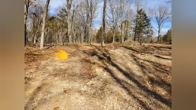 Moving the driveway over a bit.