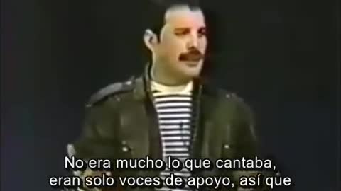 Entrevista a Freddie Mercury subtitulada español