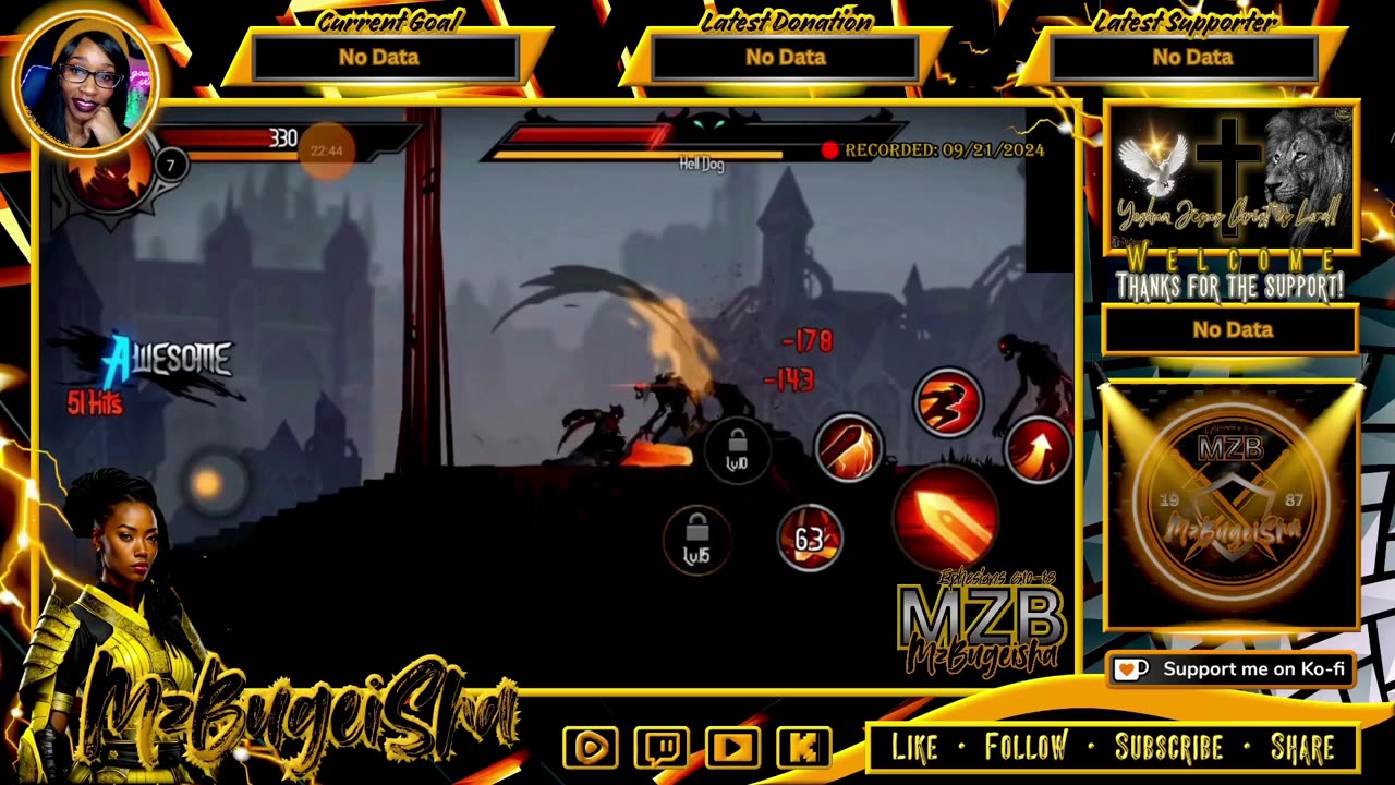 💛MZB Tingz™💛 "Slaying evil entities" ..Shadow Knight [EoL] | Rec. - 09/21/2024 | (2DGaming) [rumvid#2]🛡️⚔️