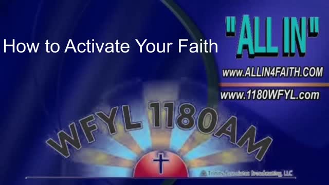 How to Activate Your Faith | All In