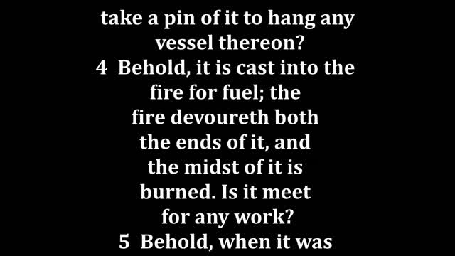 Ezekiel 15 King James version