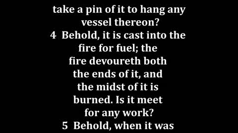 Ezekiel 15 King James version