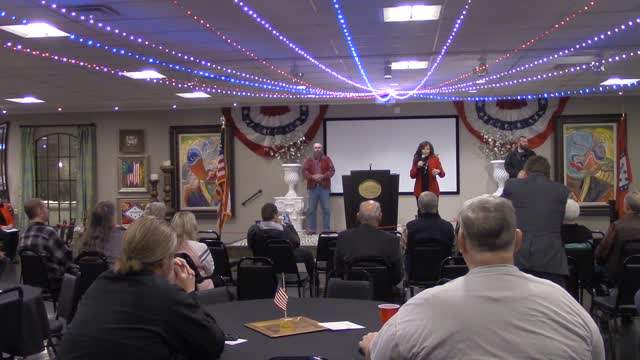 Jan Morgan at the Saline County TEA Party 1