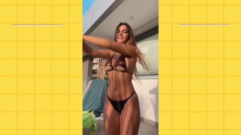 Big bank tiktok challenge 🔥🔥❤️‍🔥ClipchampGirls #twerkmusic #gym #fit #workout