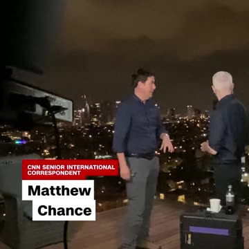 During a live TV broadcast || Rockets Attack || Israel and Palestine War