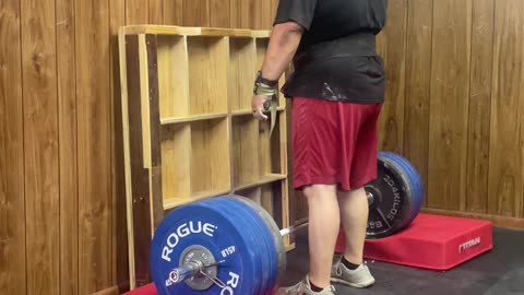 New PR 500# Deadlift/Block Pull