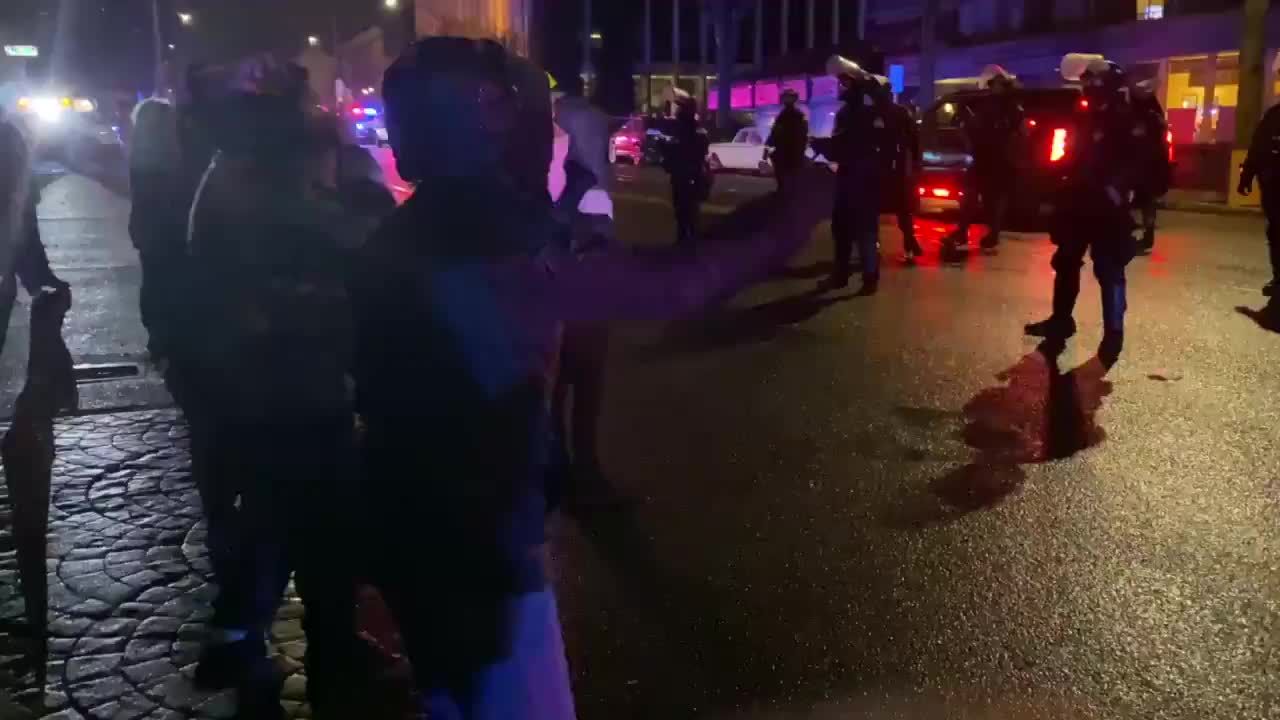 Antifa use the homeless in Olympia to progress their agenda.