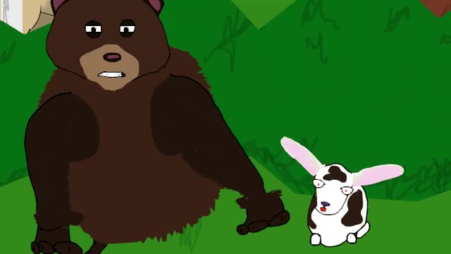 Eddie Murphy - Bear and Rabbit joke (Animated)