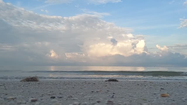 Morning waves on the Gulf of Mexico