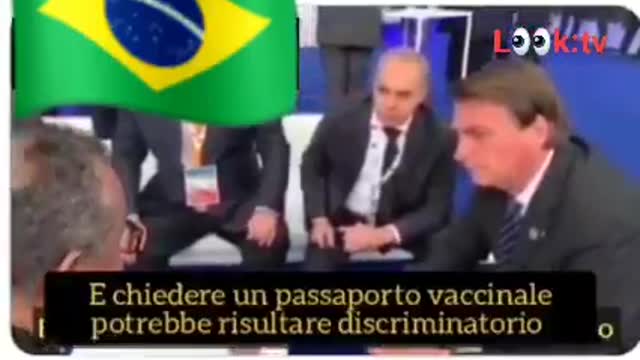 Bolsonaro (Presidente del Brasile) incalza Tedros (direttore generale OMS) AL G20