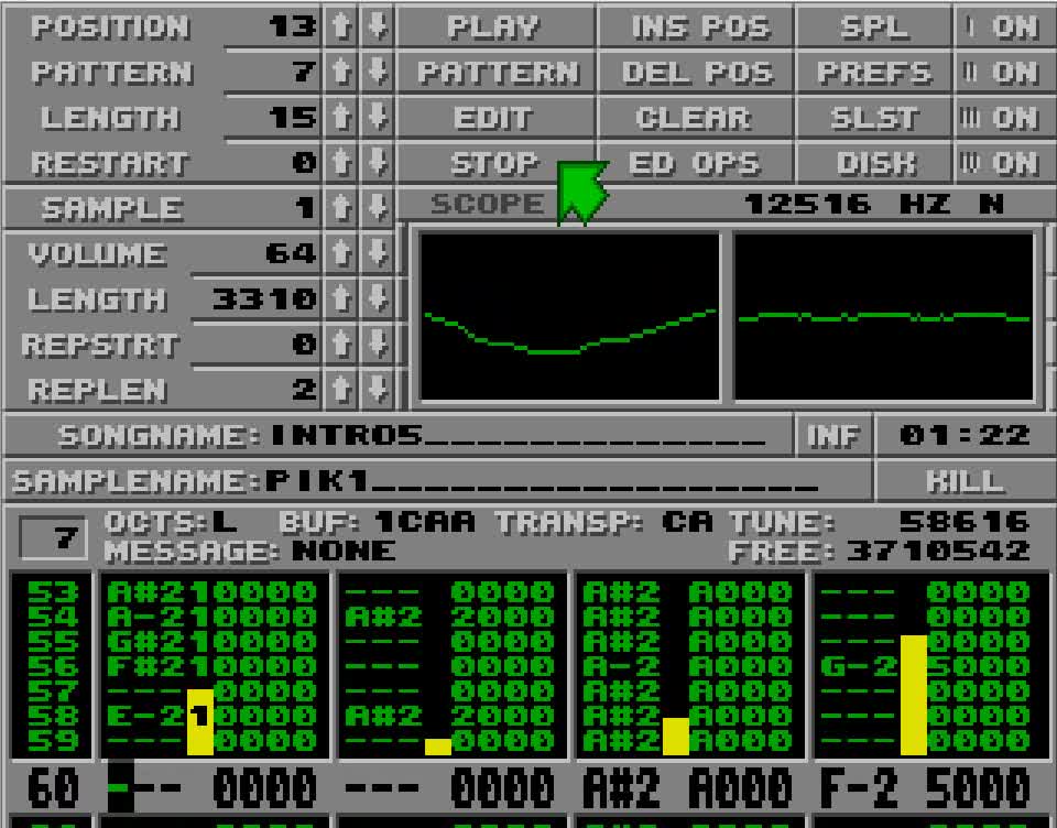 Amiga and Atari ST Protracker Music Mods - Hillbilly Joe