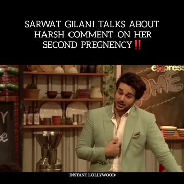 Sarwat Gillani Talks About Taunts She Had Faced Because Of Her 2nd Pregnancy!