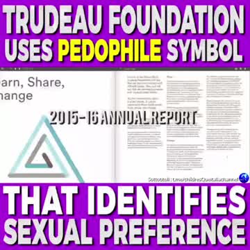 Justin Trudeau - promuove la pedofilia