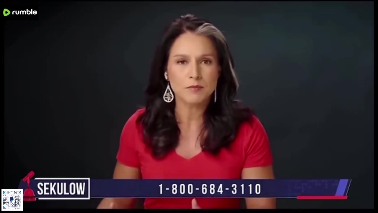 TULSI GABBARD IS TAKING LEGAL ACTION AGAINST BIDEN DOJ