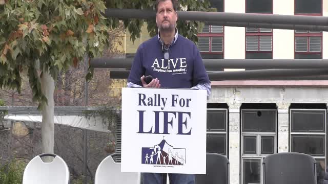 SA Rally for Life Patrick Von Dohlen (San Antonio Family Association - SAFA) Jan 22, 2022