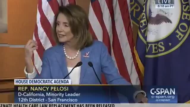 Remember Pelosi's famous "Rap-Up Smear Tactic" against Republicans.