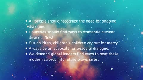 Find Peaceful Dialog