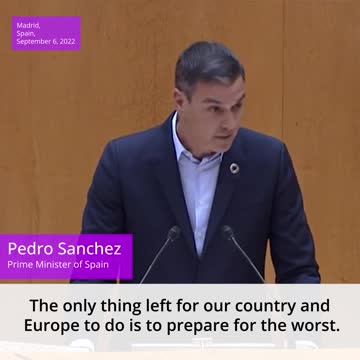 The worst is the total gas cut from Russia to Europe