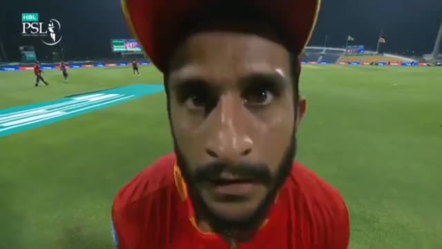 Cricketer having fun after match end, must watch