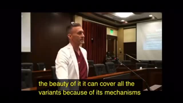 Dr Ryan Cole explains how vitamin D can stop virus with subtitle