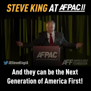 Steve King's Advice For America First