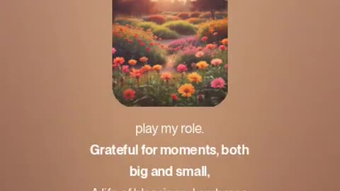 No 68 - Abundance in My Soul