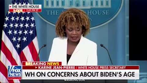 WH On Concerns About Biden's Age