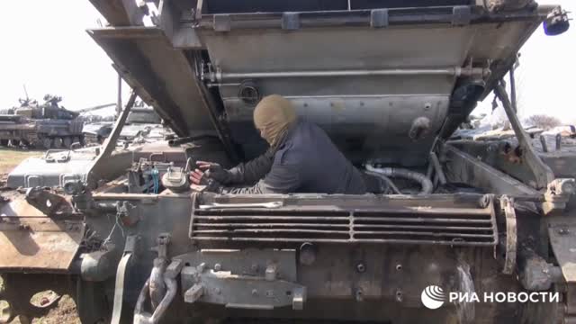 Russian forces putting trophies into operation in Ukraine
