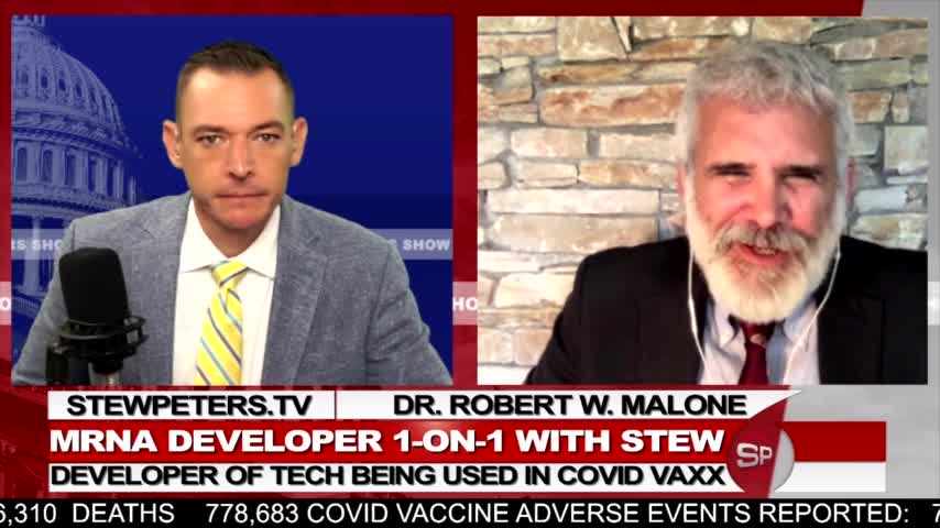 SPECIAL BROADCAST: Dr. Robert Malone On His mRNA Creation.