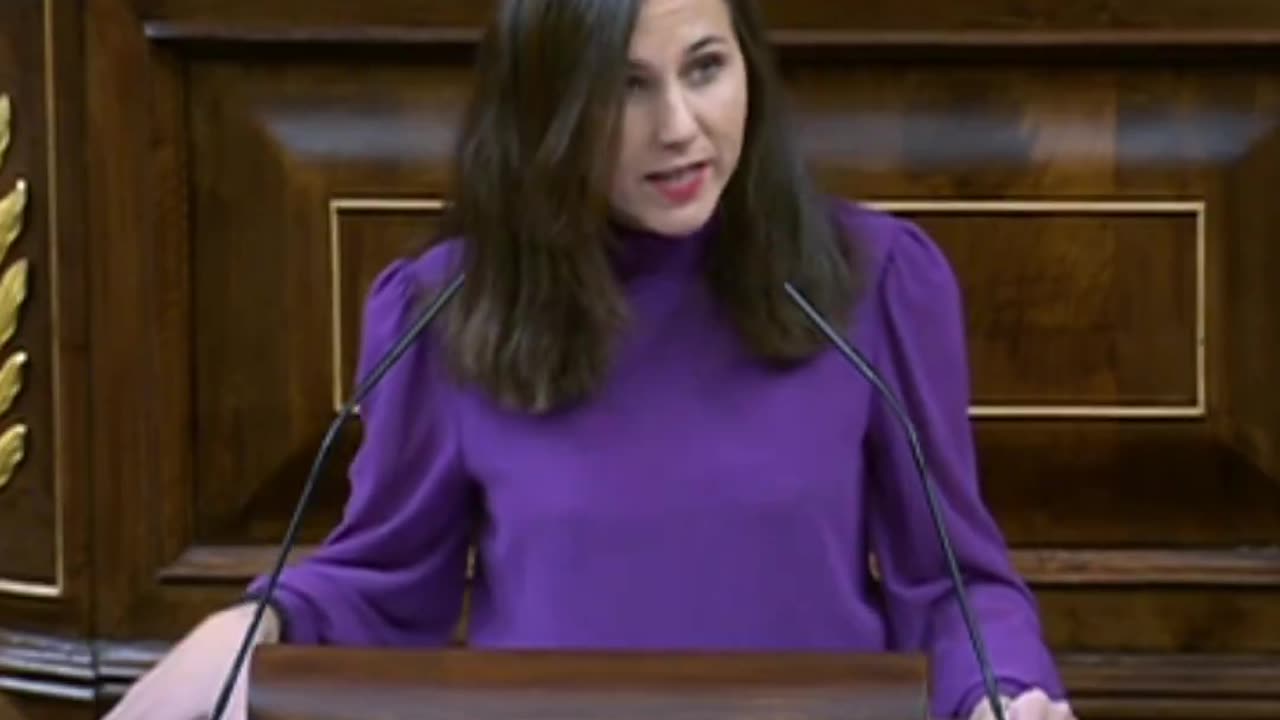 Spains Ione Belarra : “What we are witnessing in Palestine is a genocide."