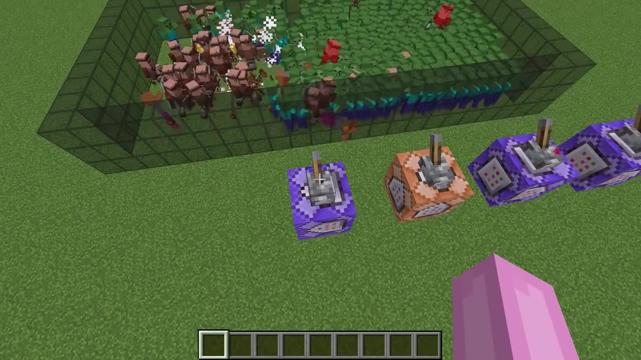 1000 zombie vs powerfull villager | MINECRAFT |