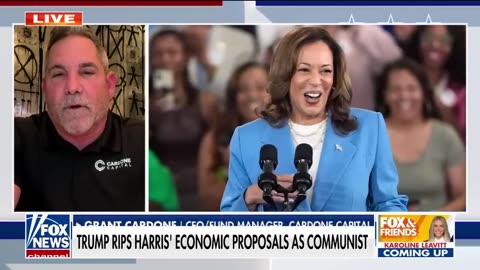 Harris is either ‘financially illiterate’ or she thinks voters are: Grant Cardone