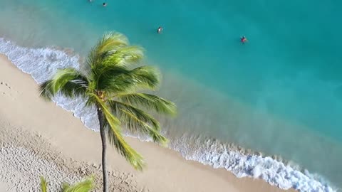 PIANO MUSIC/BEACH VIEW WITH RELAXING MUSIC