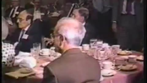John Toland at the 10th IHR Conference (1990)