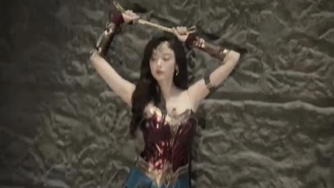 She looks like wonder woman