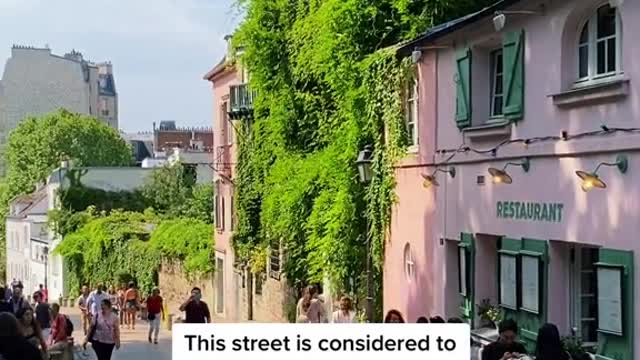 This street is considered to be the most beautiful in the world!! In Paris!