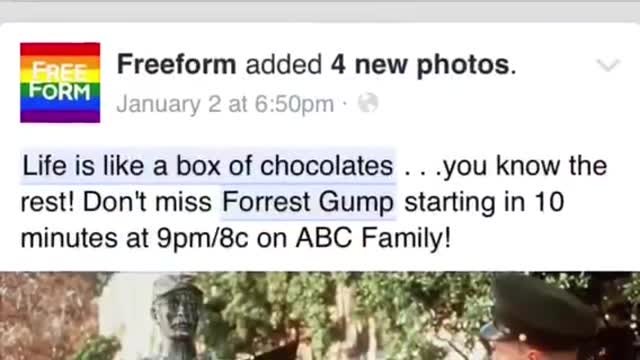 Mandela Effect: Forrest Gump, Life Is Like A Box Of Chocolates