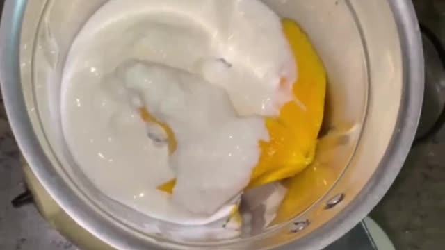 Delicious Mango Curd Lassi Recipe in 2 minutes