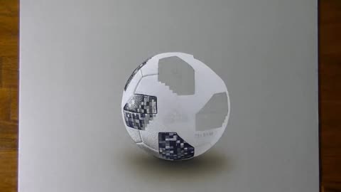 Draw The Black And White Part Of The Football