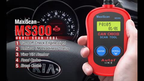 Review: Autel OBD2 Scanner 2022 Newest MS309 Automotive Check Engine Code Reader, Check Emissio...