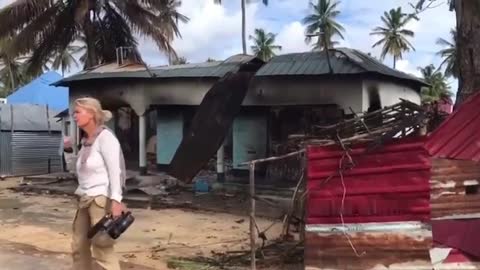 Mozambique: Footage from the city of Palma