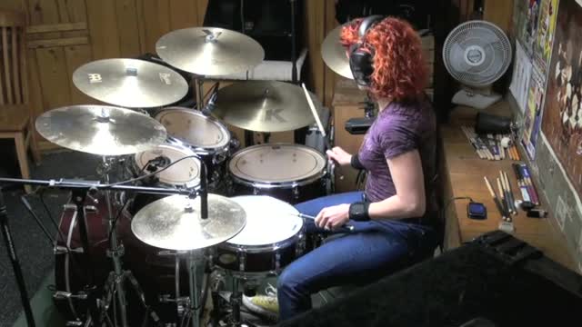 I Heard It Through The Grapevine by CCR ~ Drum Cover