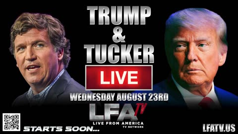 Tucker Carlson-Donald J. Trump Interview @9PM EST
