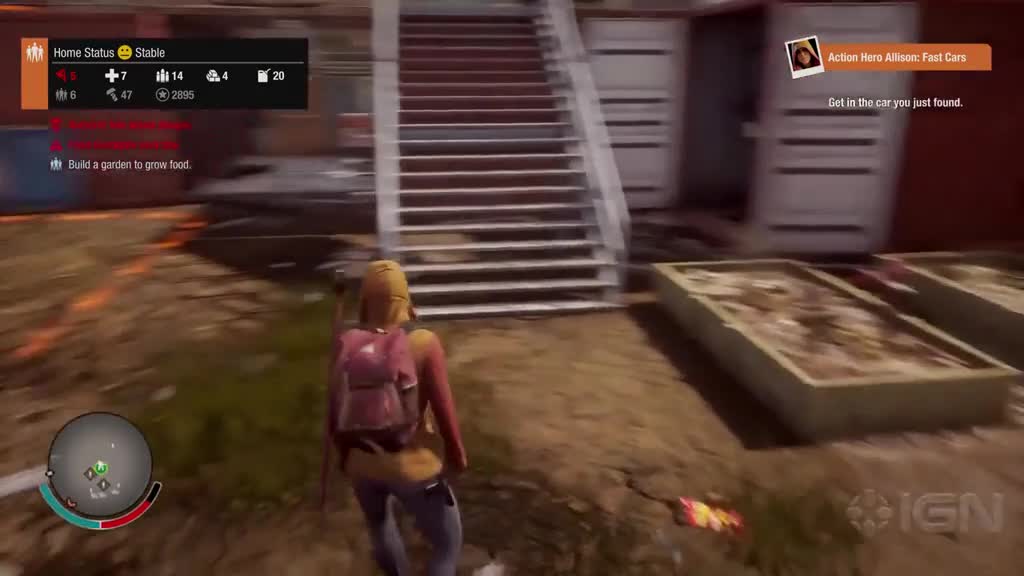 At the beginning of the game, the player's teammates are surrounded by corpses.