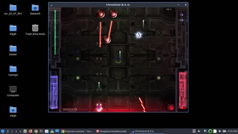 Let's Play Chromium BSU - The Free Open Source Side Scrolling Game for Linux